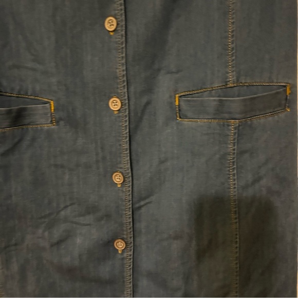 Cabi Denim Dress Size S piece of cale denim dress - Picture 10 of 15